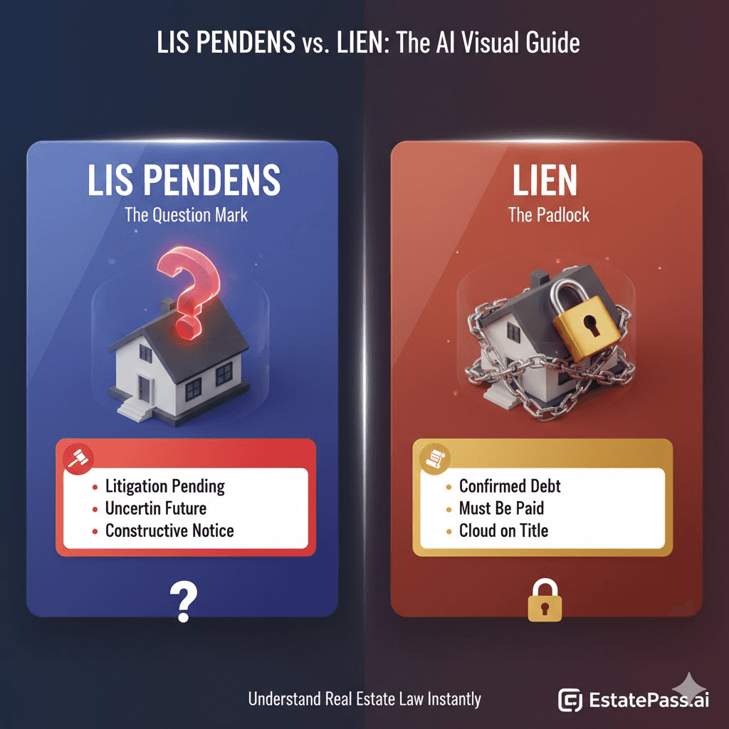 What Is a Lis Pendens? The "Sticky Note" Theory That Makes It Impossible to Forget