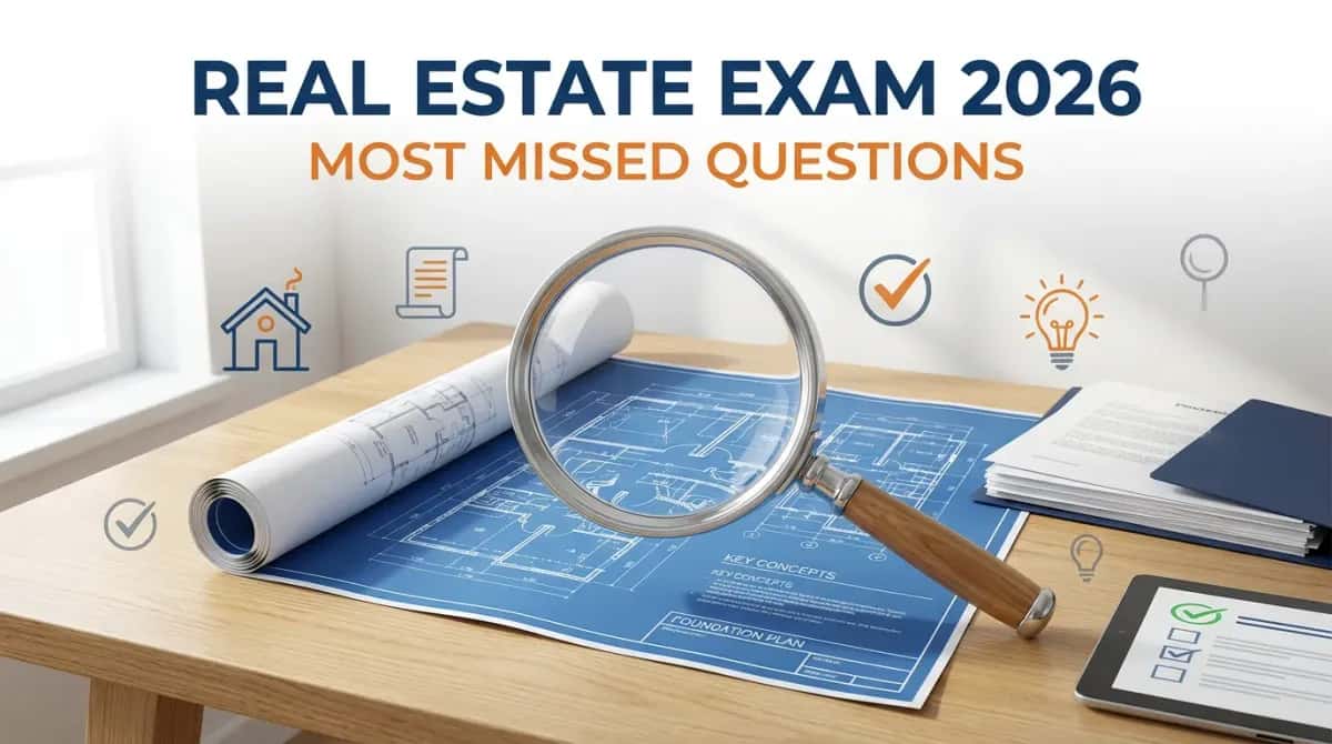 Real Estate Exam âMost Missed Questionsâ (2026): 50 Tricky Concepts Explained Simply