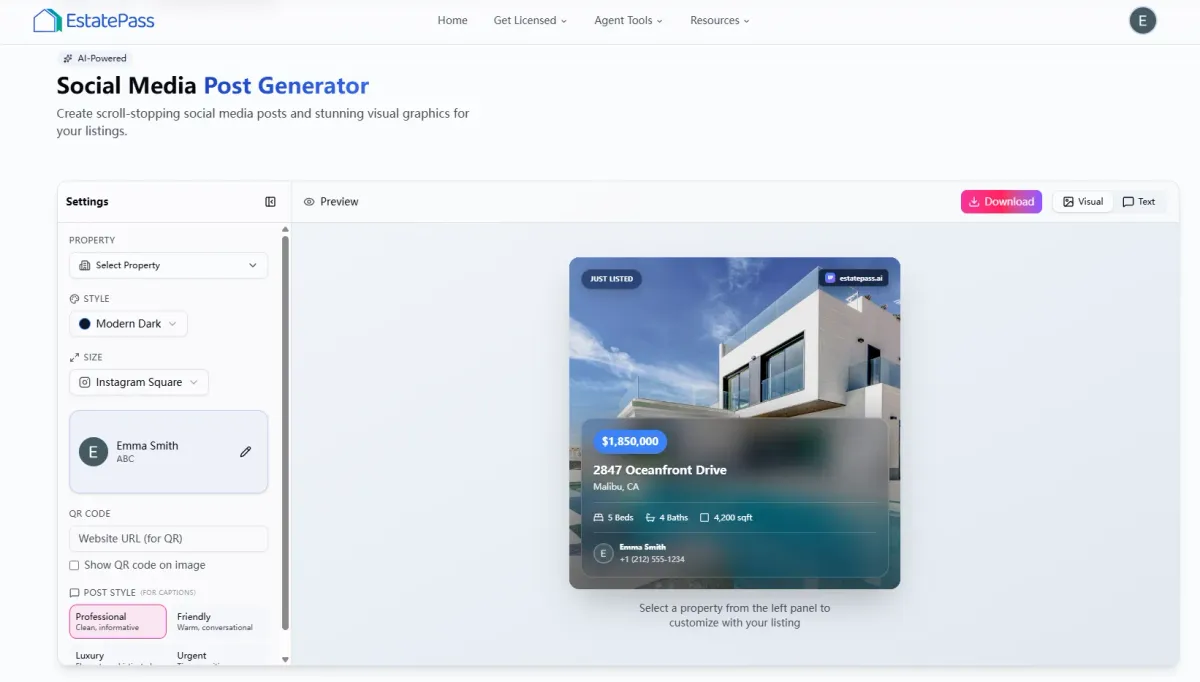 Social Media Post Generator â Free 2026 Playbook for U.S. Agents: How to Use It (With Examples)