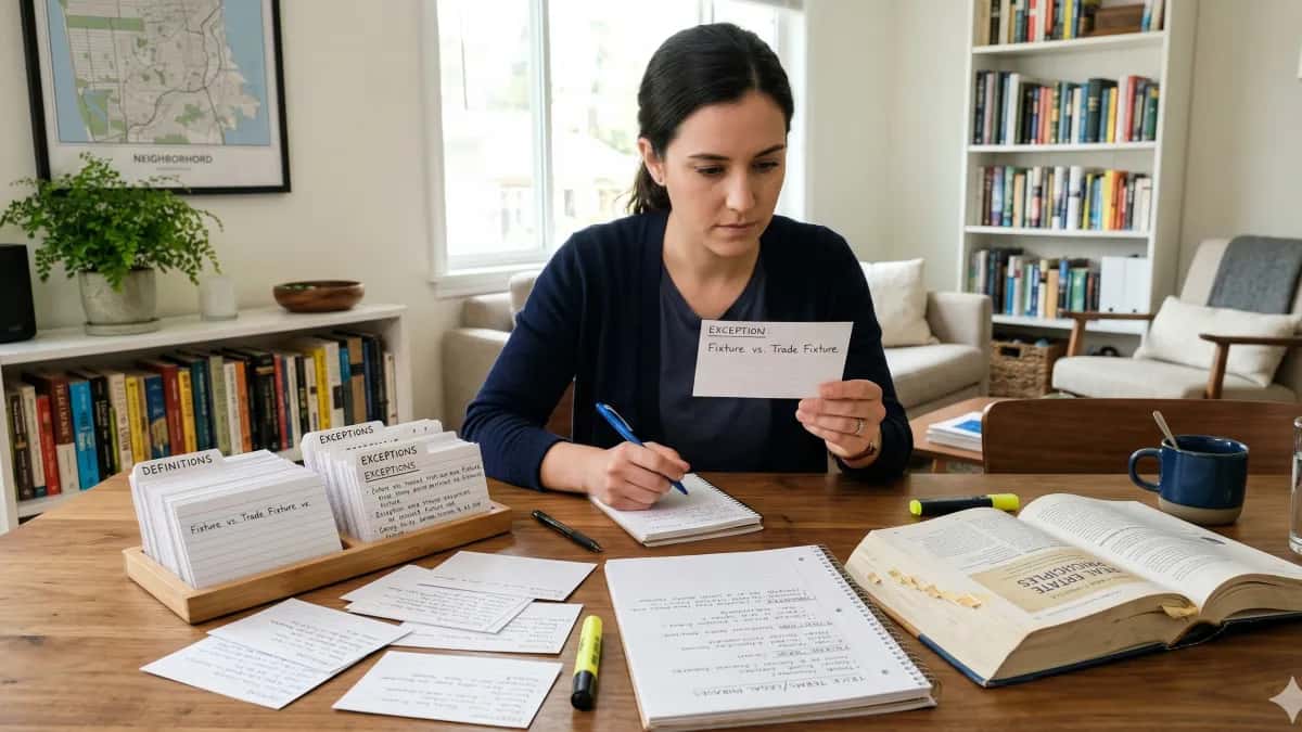 How to Use Real Estate Exam Flashcards for Definitions, Exceptions, and Trick Terms