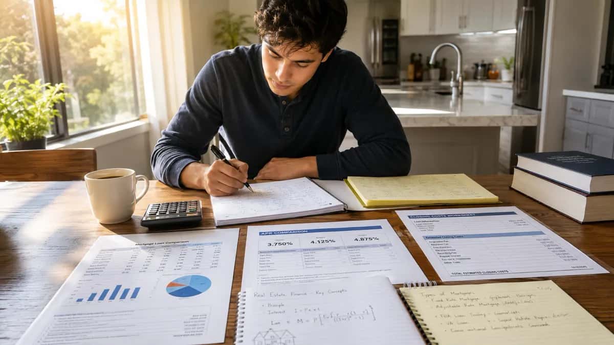 How to Study Real Estate Financing Questions by Separating Loan Features, Costs, and Risk Signals