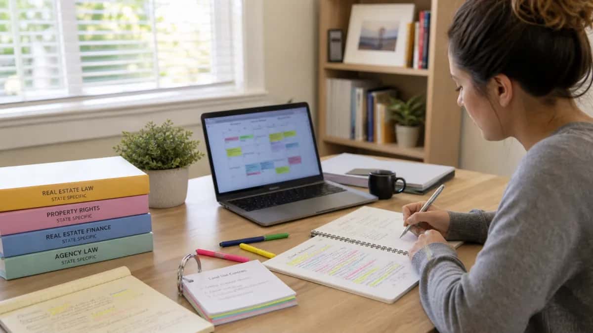 How to Study for the State Real Estate Exam Portion Without Letting It Take Over Everything