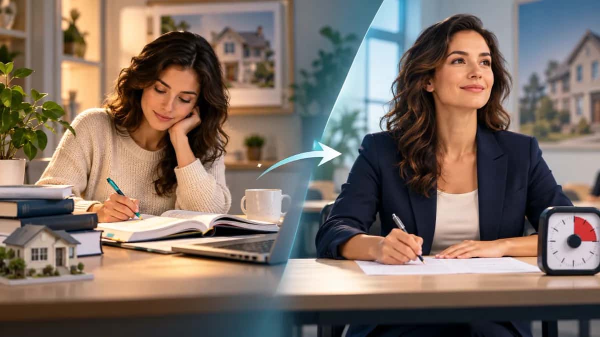 What to Do When Real Estate Exam Questions Feel Easy During Review but Hard Timed