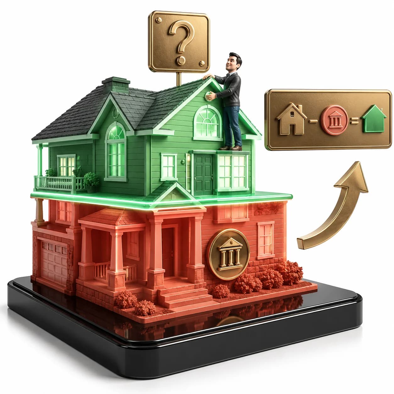 Real estate finance: equity — visual flashcard