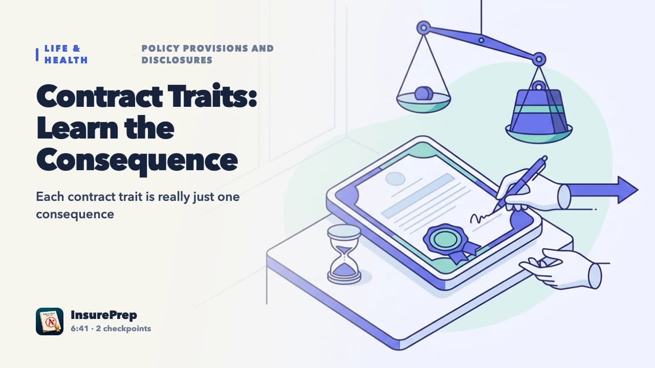 Contract Traits: Learn the Consequence