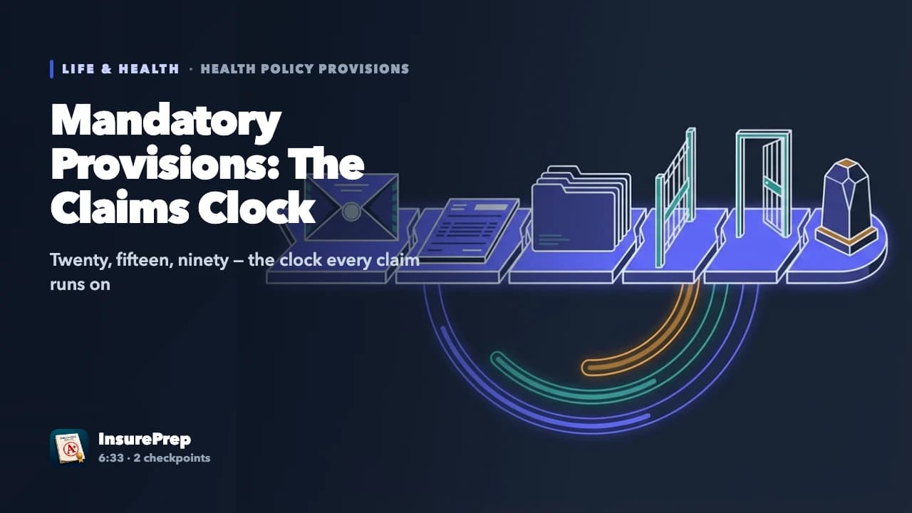 Mandatory Provisions: The Claims Clock