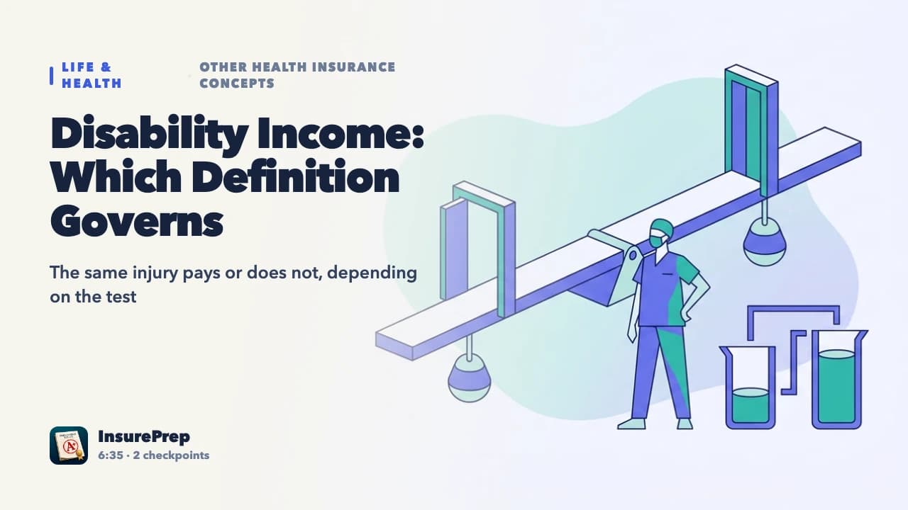 Disability Income: Which Definition Governs