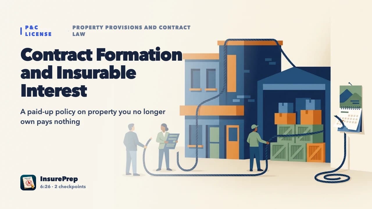 Contract Formation and Insurable Interest
