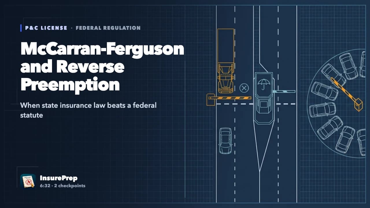 McCarran-Ferguson and Reverse Preemption