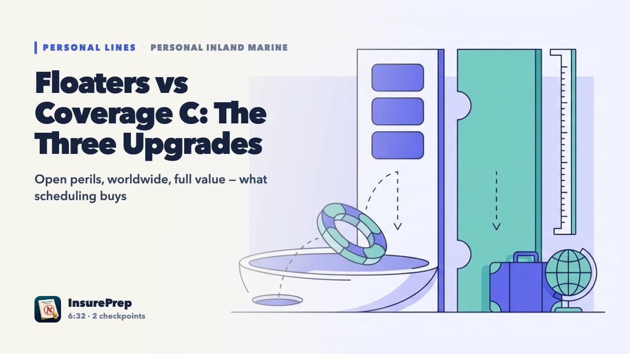 Floaters vs Coverage C: The Three Upgrades