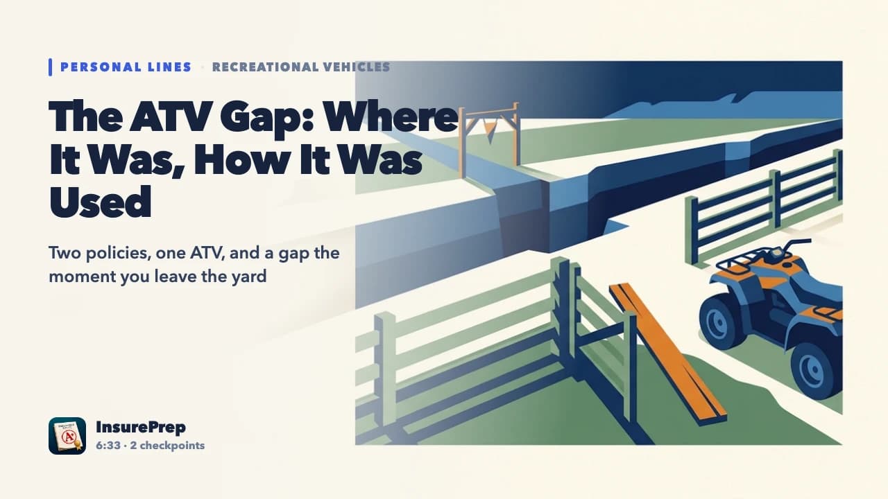 The ATV Gap: Where It Was, How It Was Used