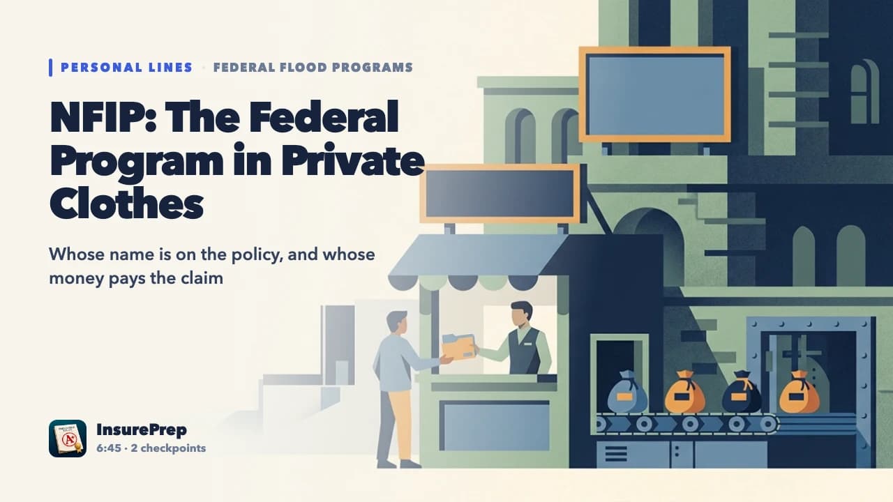NFIP: The Federal Program in Private Clothes
