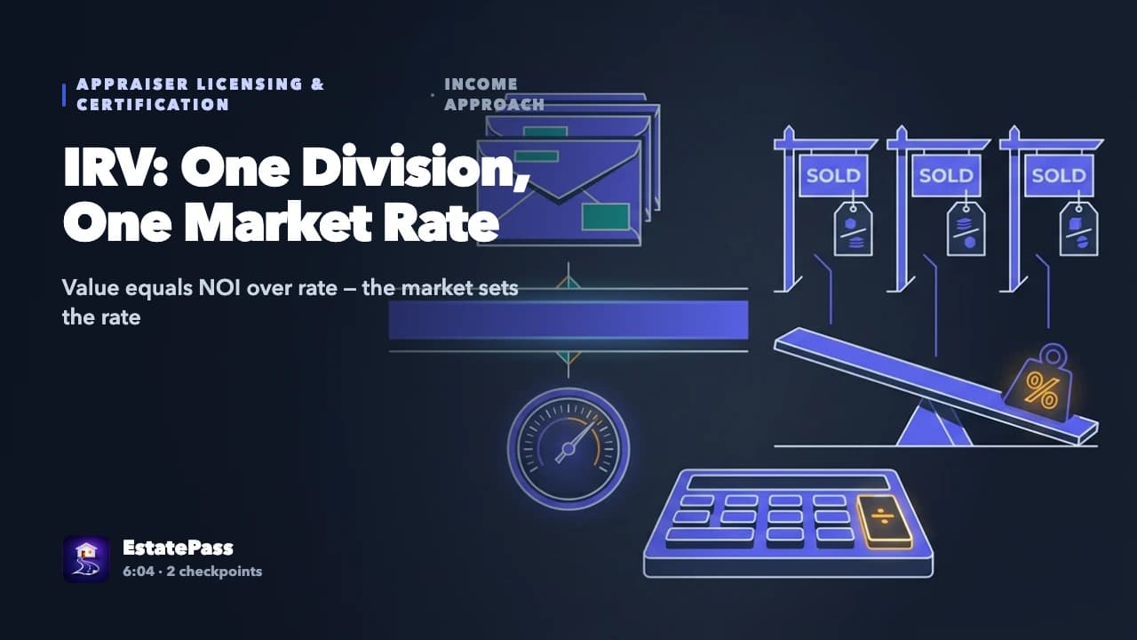 Direct Capitalization — video lesson