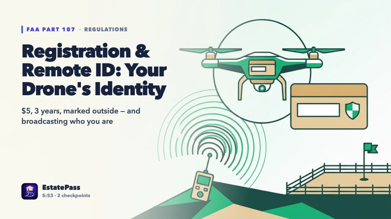 Registration & Remote ID — video lesson