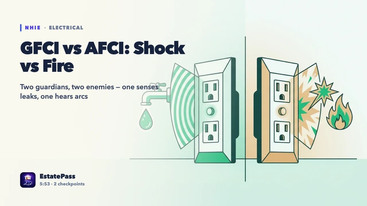 GFCI & AFCI Protection — video lesson