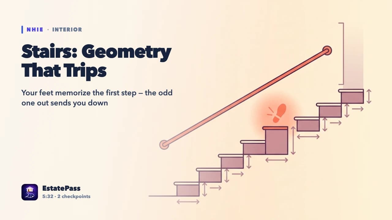 Stairs, Handrails & Guards — video lesson