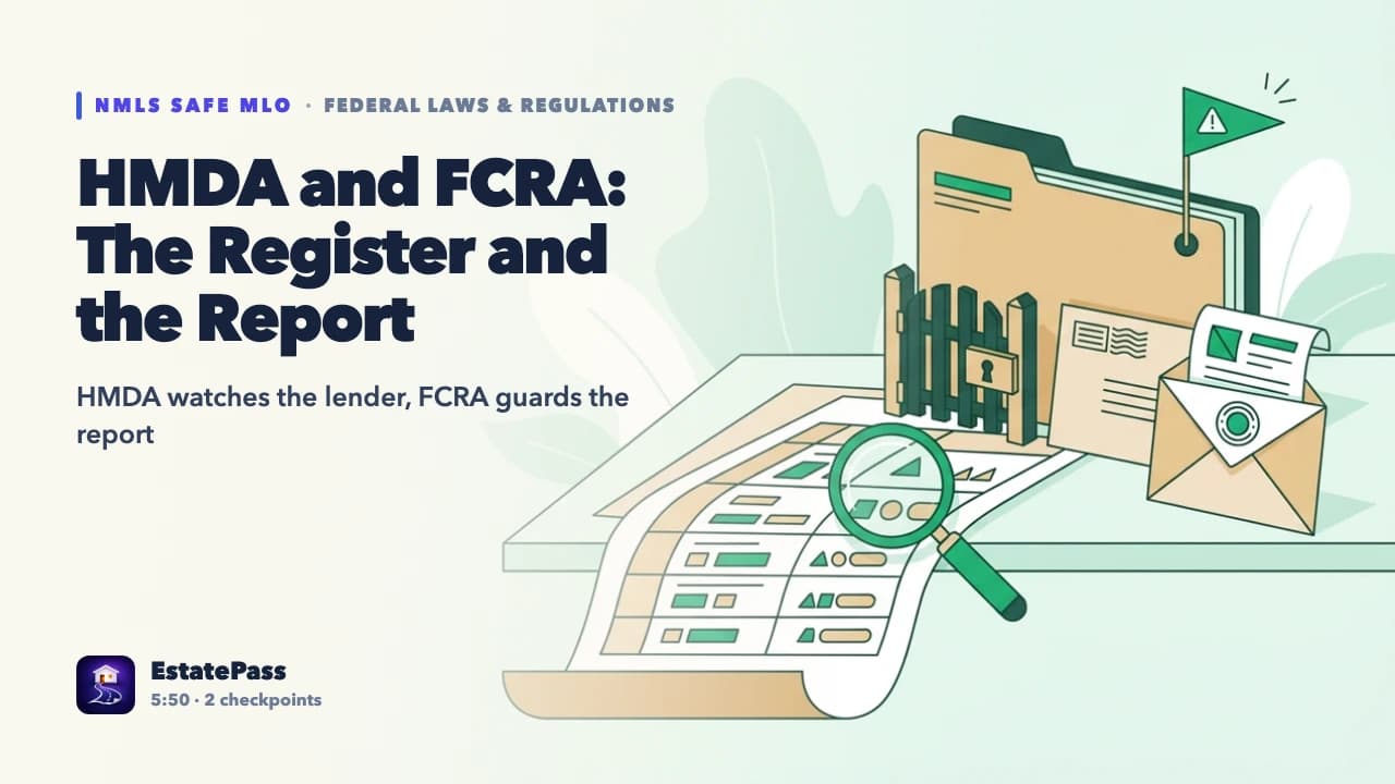 HMDA, FCRA & FACTA — video lesson