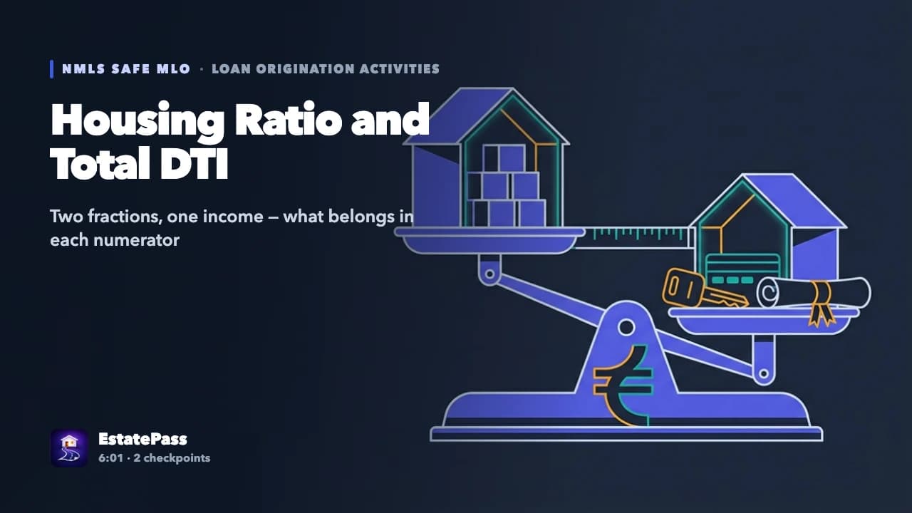 DTI, LTV & Qualification Math — video lesson
