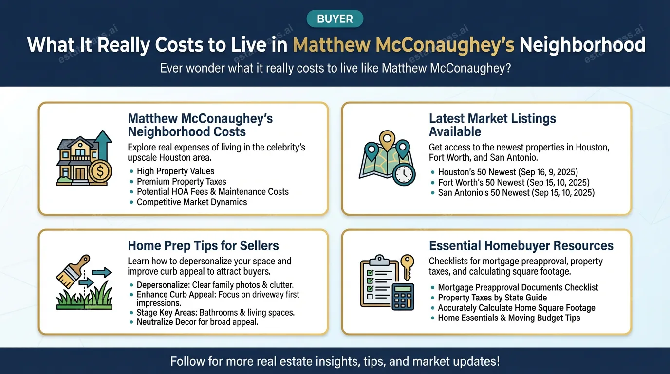What It Really Costs to Live in Matthew McConaughey’s Neighborhood