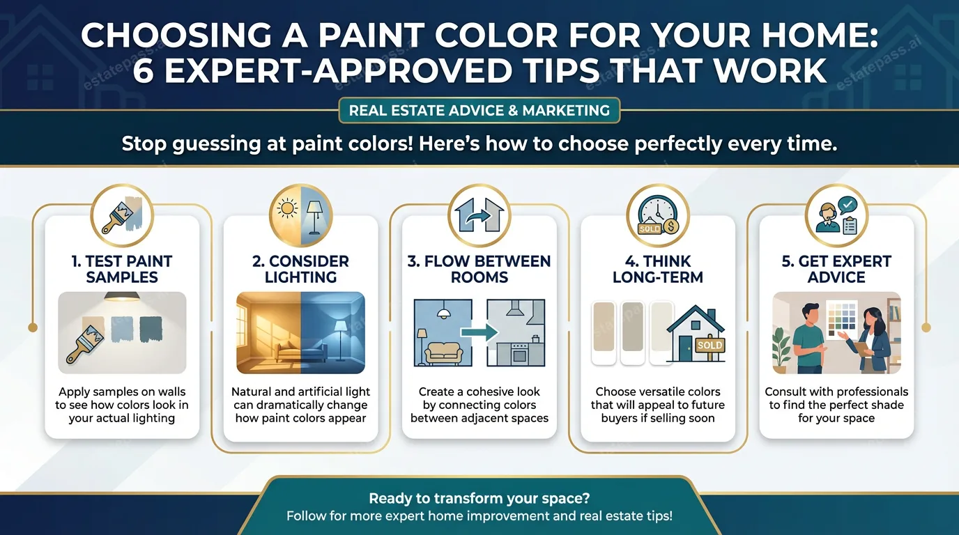 Choosing a Paint Color for Your Home: 6 Expert-Approved Tips That Work