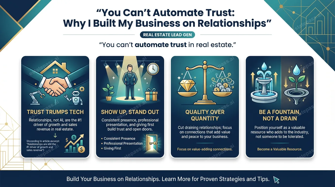 You can’t automate trust: Why I built my business on relationships