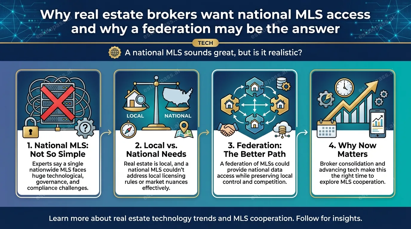 Why real estate brokers want national MLS access and why a federation may be the answer
