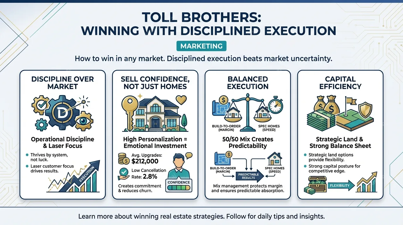 For Toll Brothers, disciplined execution beats market uncertainty