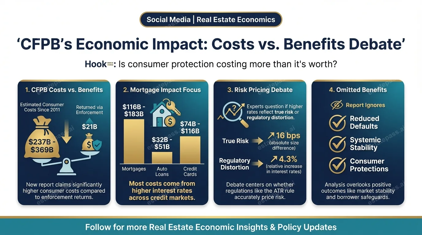 Analysis questions CFPB’s economic impact, sparks debate over true costs