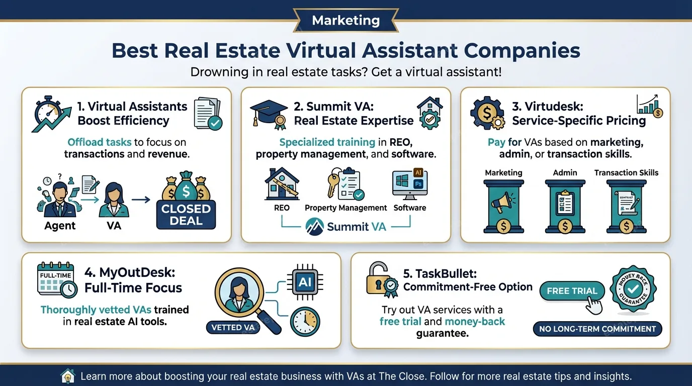 Best Real Estate Virtual Assistant Companies