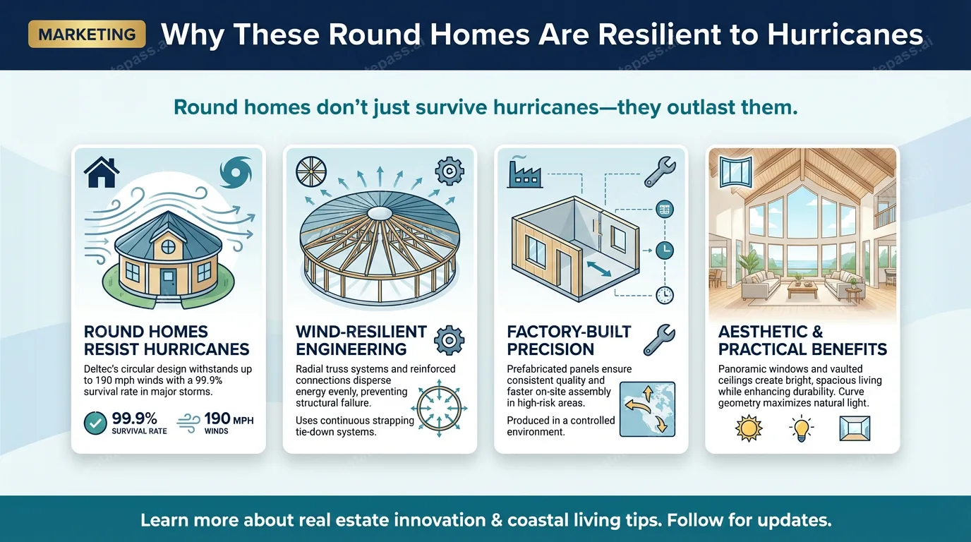Why these round homes are resilient to hurricanes