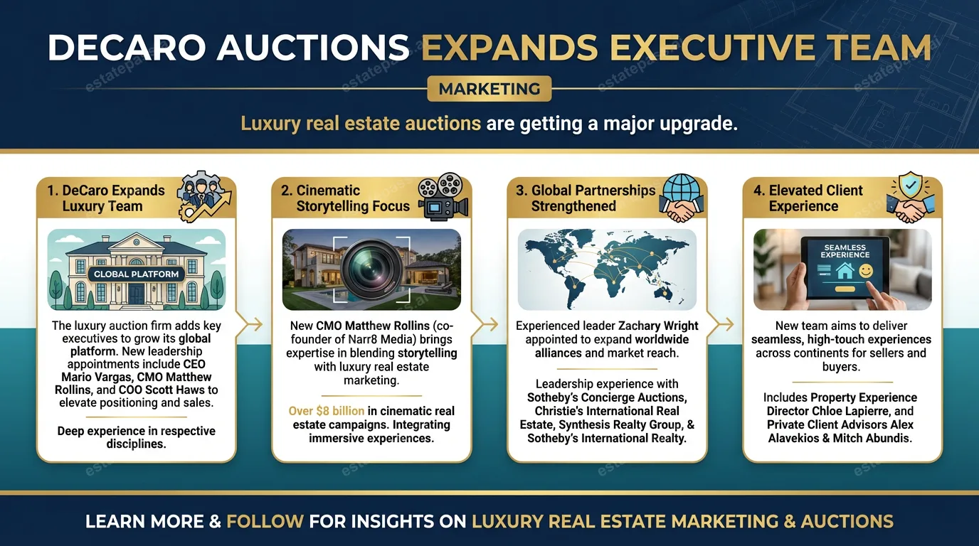 DeCaro Auctions expands executive team