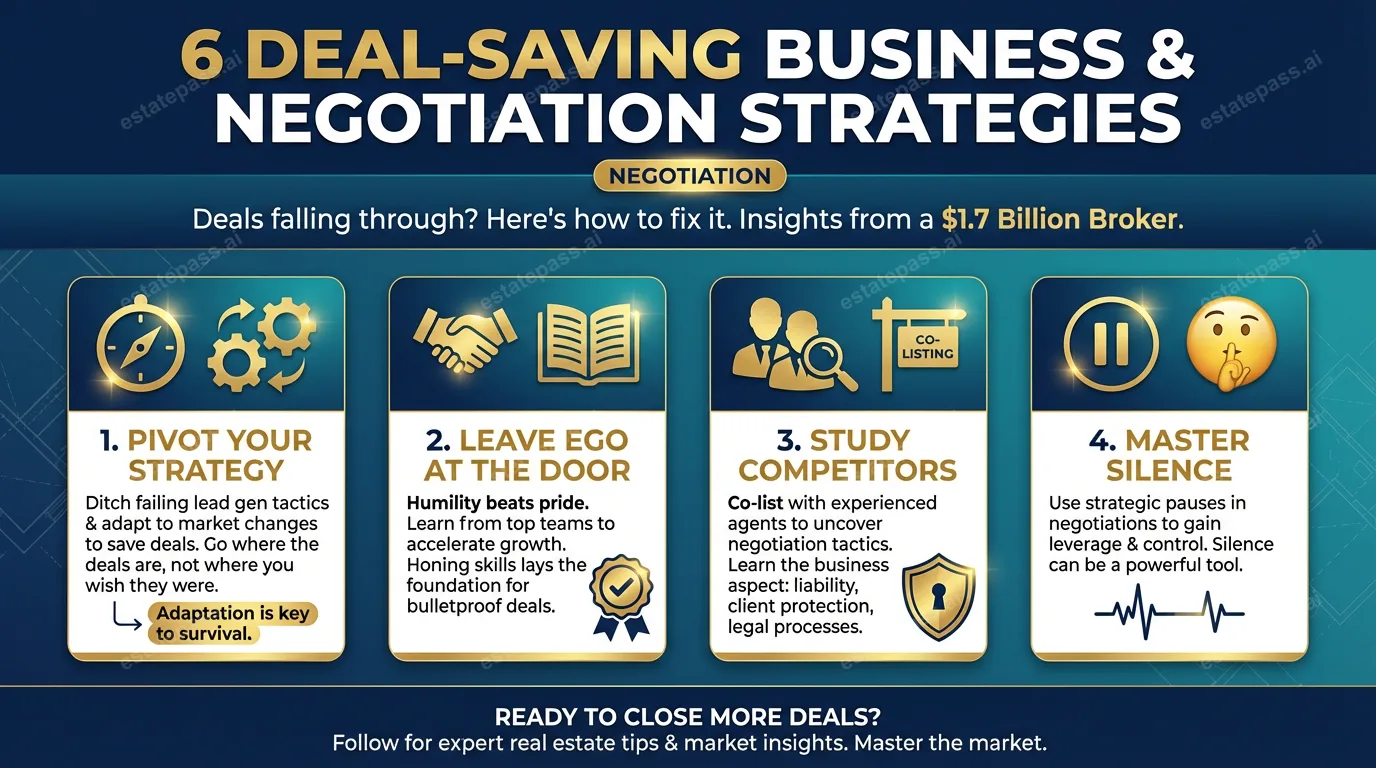 6 deal-saving business & negotiation strategies from a $1.7 billion broker