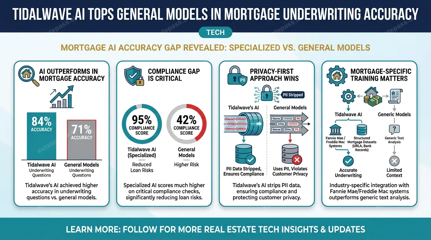 Tidalwave AI tops general models in mortgage underwriting accuracy benchmark