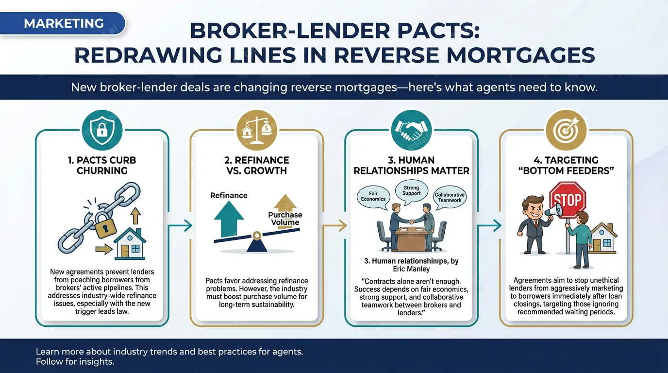 Broker-lender pacts are redrawing the lines for reverse mortgage companies