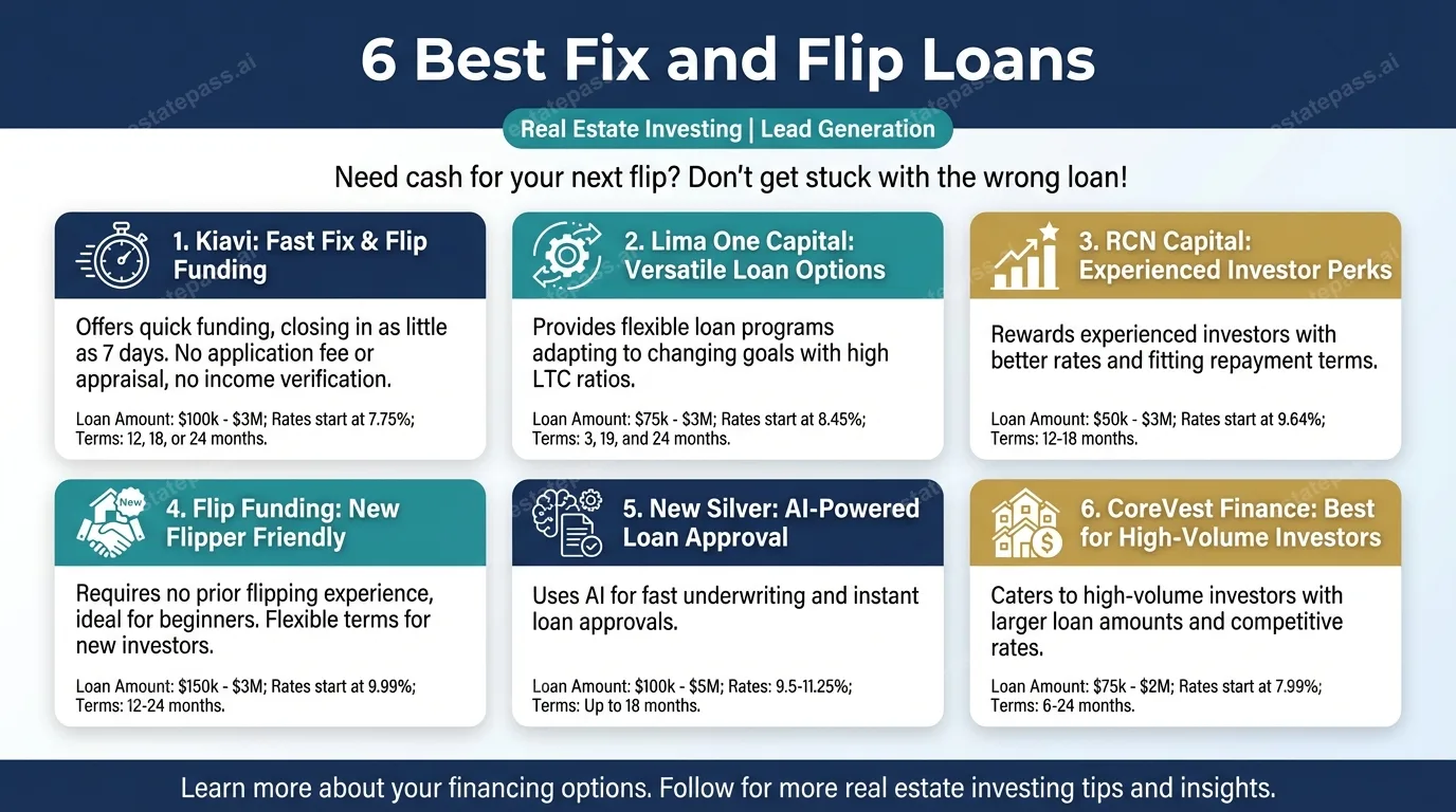 6 Best Fix and Flip Loans