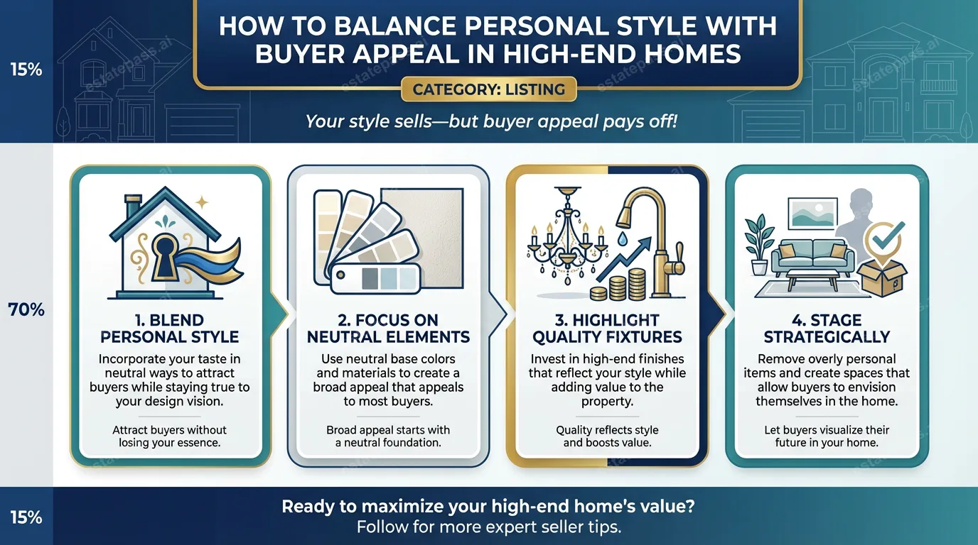 How to Balance Personal Style With Buyer Appeal in High-End Homes