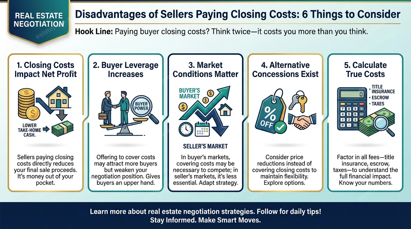 Disadvantages of Sellers Paying Closing Costs: 6 Things to Consider