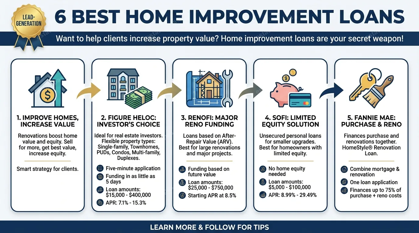 6 Best Home Improvement Loans