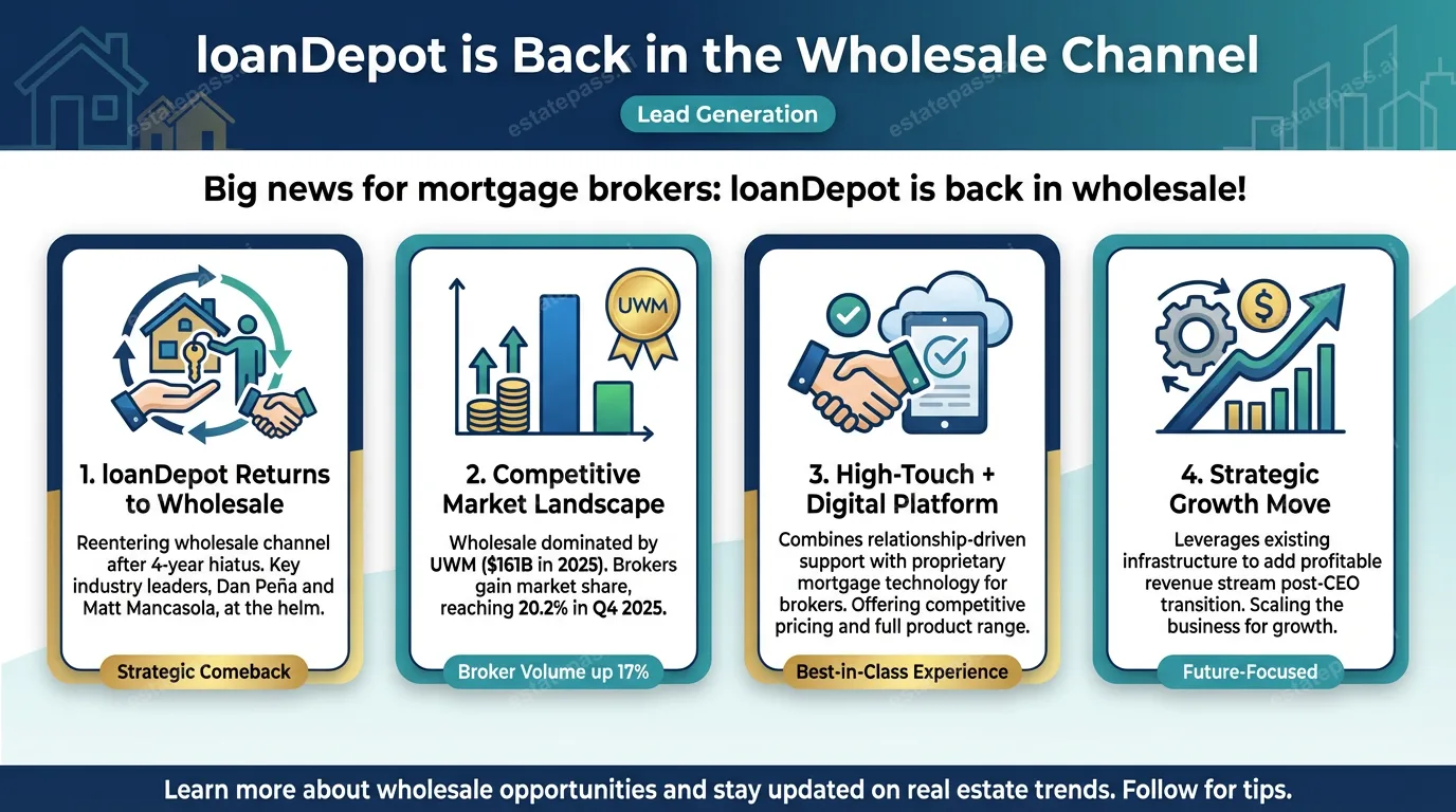 loanDepot is back in the wholesale channel