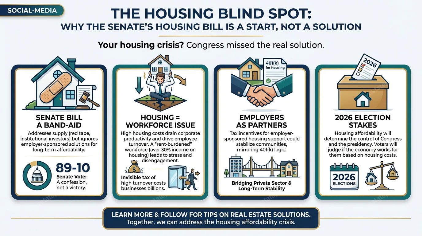 The housing blind spot: Why the Senate’s housing bill is a start, not a solution