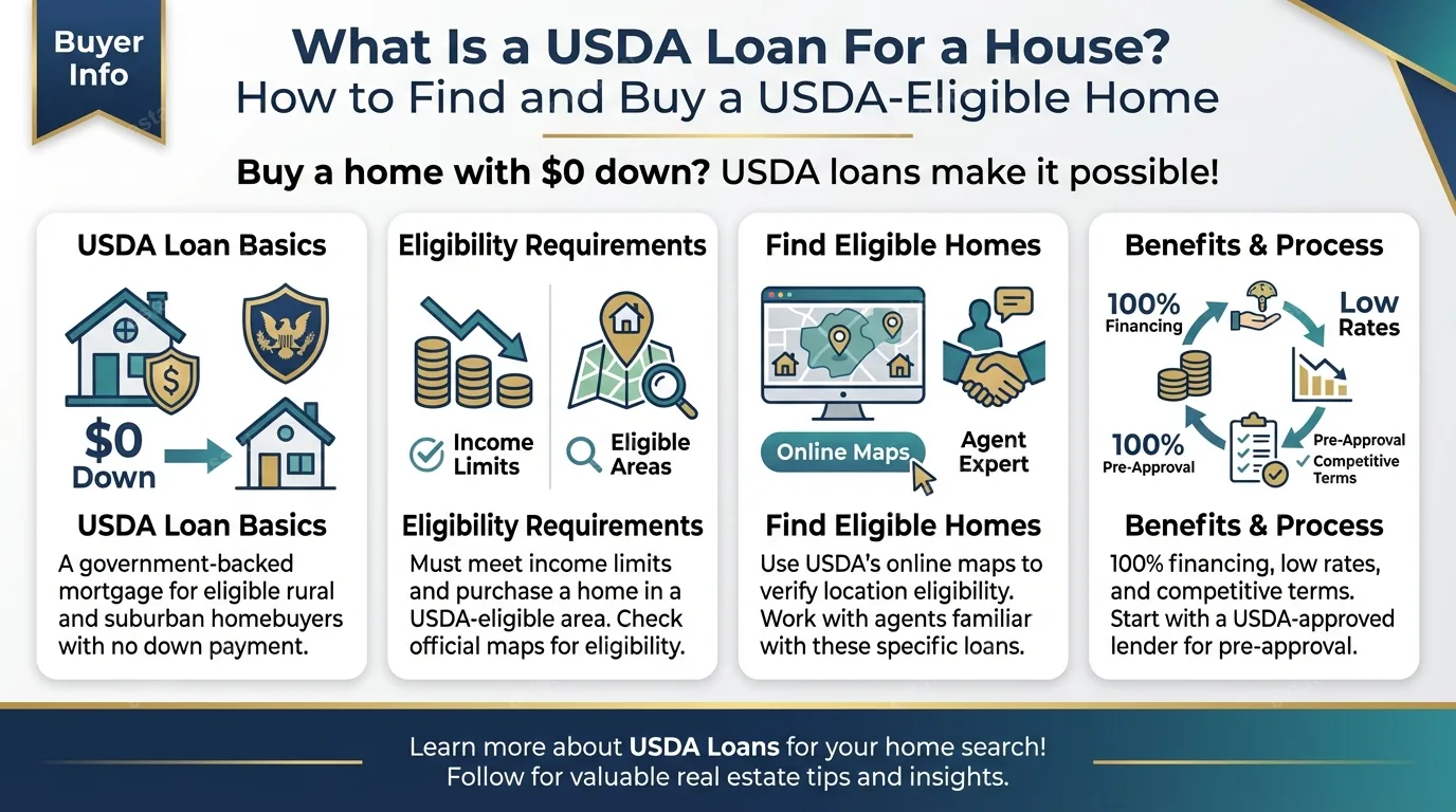 What Is a USDA Loan For a House? How to Find and Buy a USDA-Eligible Home
