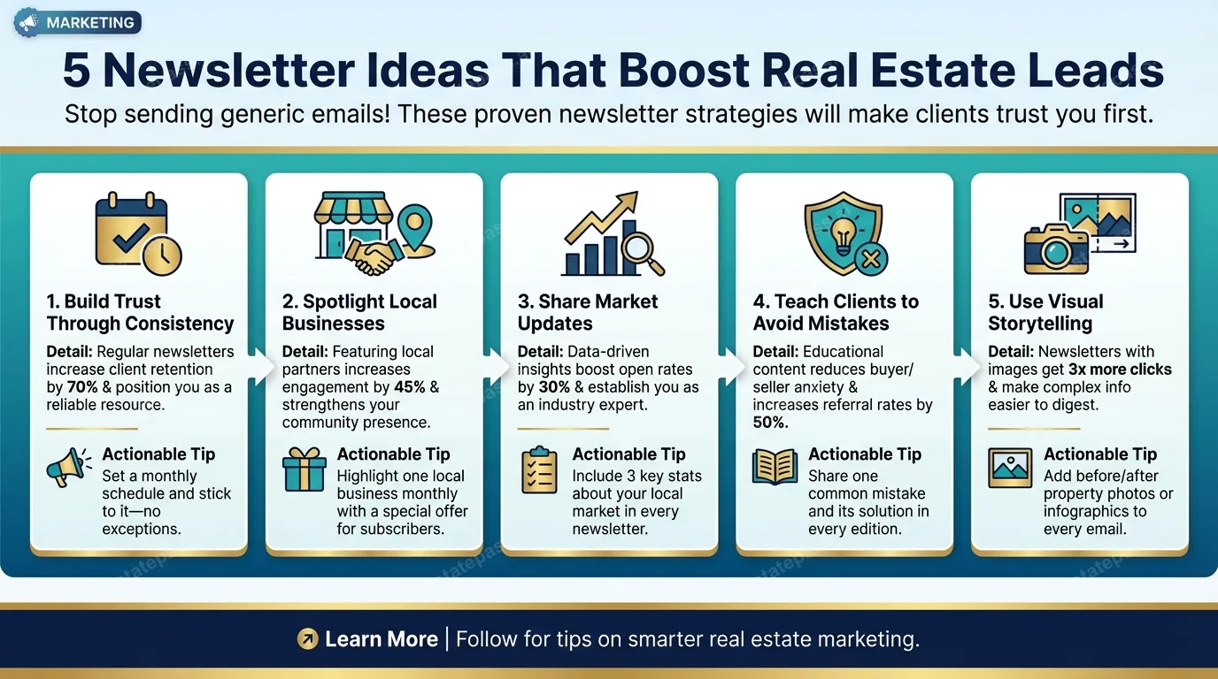 20 Engaging Real Estate Newsletter Ideas in 2026