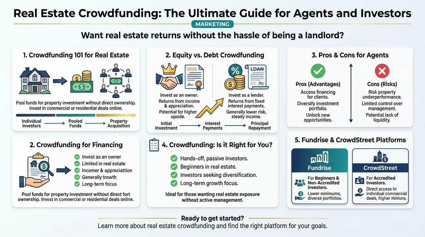 Real Estate Crowdfunding: The Ultimate Guide for Agents and Investors