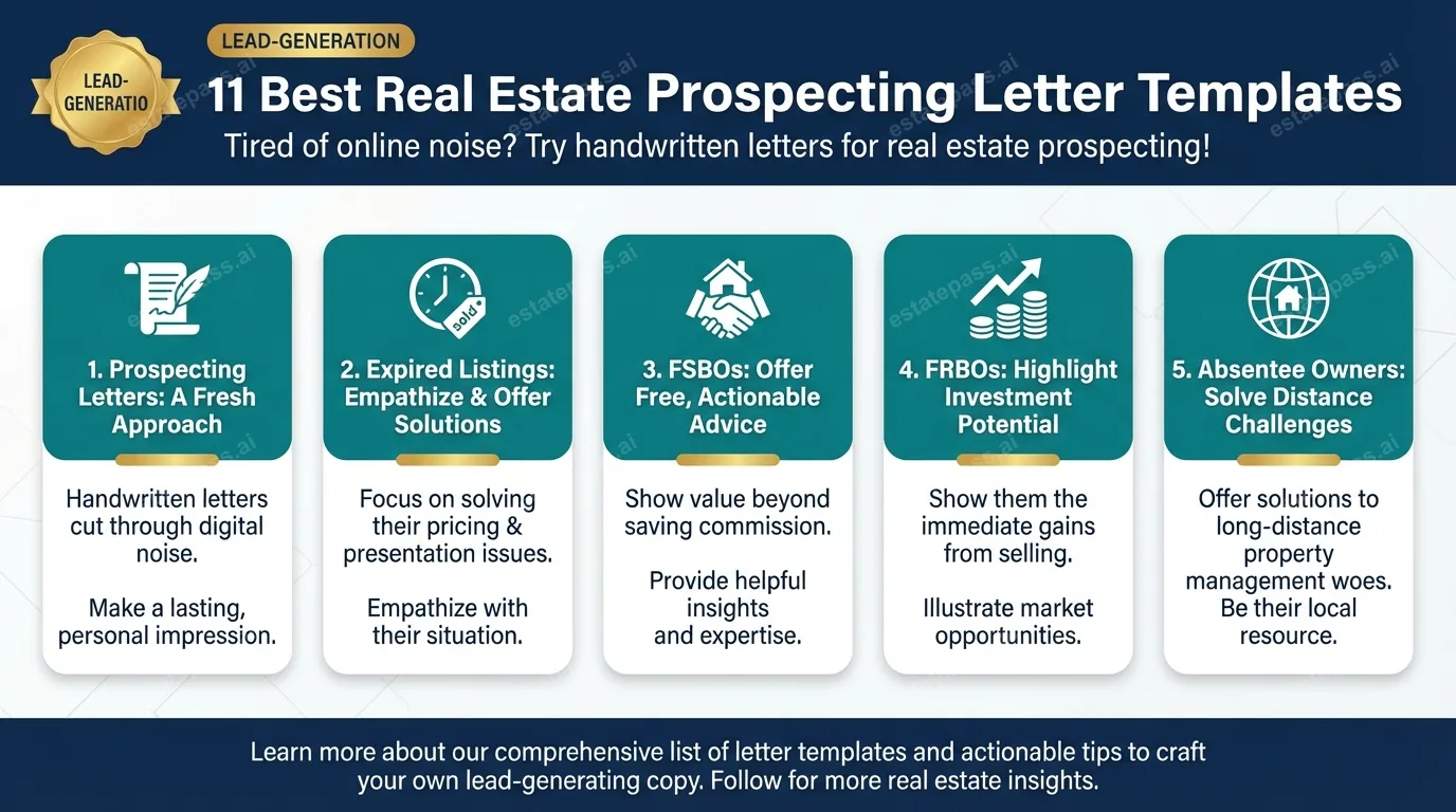 11 Best Real Estate Prospecting Letter Templates