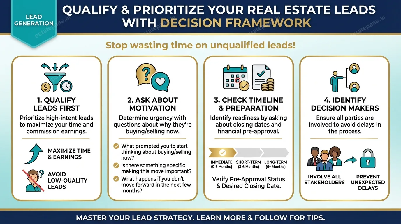 Qualify and prioritize your real estate leads with decision framework