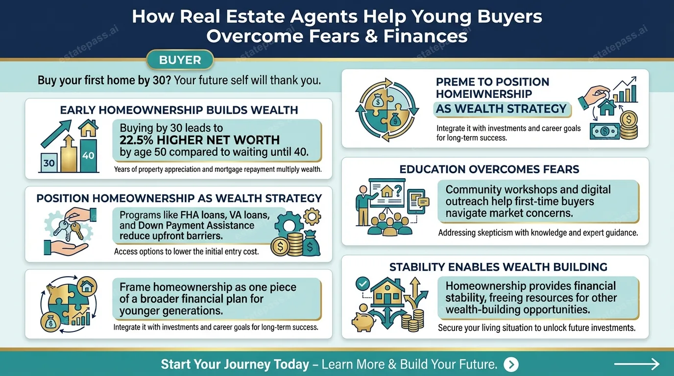How real estate agents are helping young homebuyers overcome fears, finances