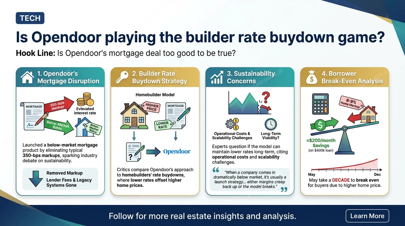 Is Opendoor playing the builder rate buydown game?