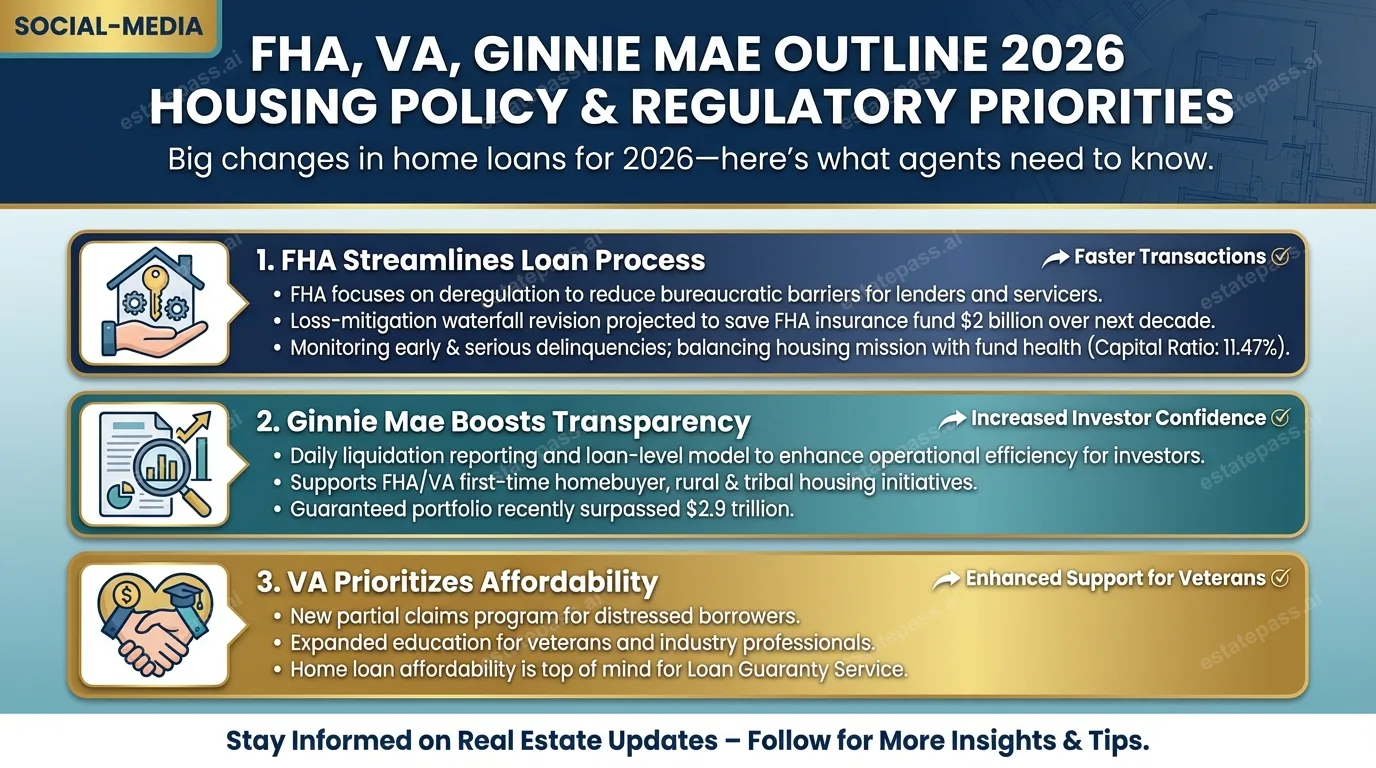 FHA, VA, Ginnie Mae outline 2026 housing policy and regulatory priorities
