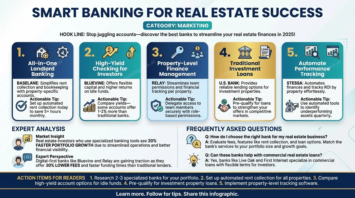 12 Best Banks for Real Estate Investors