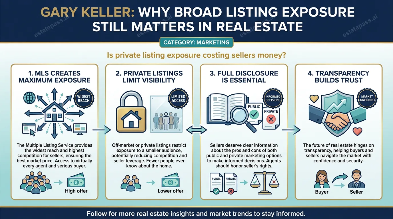 Gary Keller: Why broad listing exposure still matters in real estate
